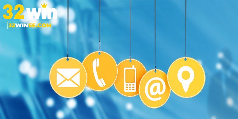 Các kênh liên lạc phổ biến tại nhà cái 32win