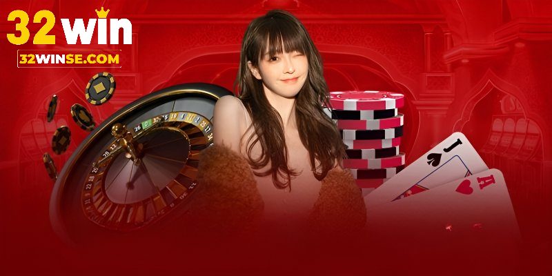 Các trò chơi phổ biến nhất ở sảnh casino tại 32win